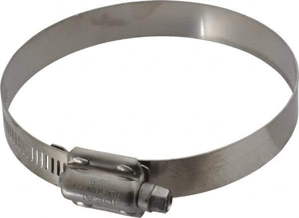 IDEAL TRIDON - SAE Size 412, 3-1/4 to 4-1/8" Diam, Stainless Steel High Torque Worm Drive Clamp - 5/8" Wide, Material Grade 304, Series 850 - A1 Tooling