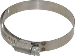 IDEAL TRIDON - SAE Size 44, 2-5/16 to 3-1/4" Diam, Stainless Steel Shielded Worm Drive Clamp - Material Grade 201, Series 613 - A1 Tooling