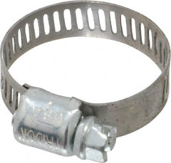 IDEAL TRIDON - SAE Size 8, 7/16 to 1" Diam, Carbon Steel Miniature Worm Drive Clamp - 5/16" Wide, Series 300 - A1 Tooling