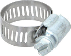 IDEAL TRIDON - SAE Size 10, 9/16 to 1-1/16" Diam, Carbon Steel Worm Drive Clamp - 1/2" Wide, Series 600 - A1 Tooling