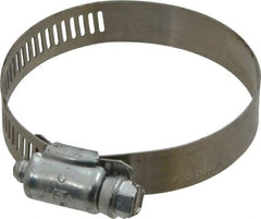 IDEAL TRIDON - SAE Size 32, 1-9/16 to 2-1/2" Diam, Carbon Steel Worm Drive Clamp - 1/2" Wide, Series 600 - A1 Tooling