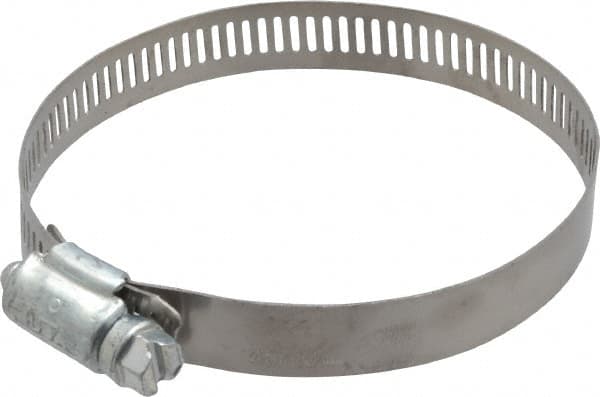 IDEAL TRIDON - SAE Size 44, 2-5/16 to 3-1/4" Diam, Carbon Steel Worm Drive Clamp - 1/2" Wide, Series 600 - A1 Tooling