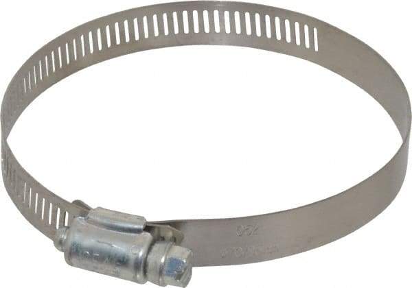 IDEAL TRIDON - SAE Size 52, 2-13/16 to 3-3/4" Diam, Carbon Steel Worm Drive Clamp - 1/2" Wide, Series 600 - A1 Tooling