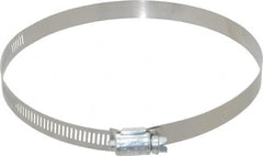 IDEAL TRIDON - SAE Size 88, 4-1/16 to 6" Diam, Carbon Steel Worm Drive Clamp - 1/2" Wide, Series 600 - A1 Tooling