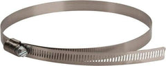 IDEAL TRIDON - SAE Size 116, 5-3/4 to 7-3/4" Diam, Stainless Steel Worm Drive Clamp - 1/2" Wide, Material Grade 201, Series 611 - A1 Tooling