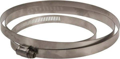 IDEAL TRIDON - SAE Size 270, 15-3/8 to 17-3/8" Diam, Stainless Steel Worm Drive Clamp - 1/2" Wide, Material Grade 201/305, Series 620 - A1 Tooling