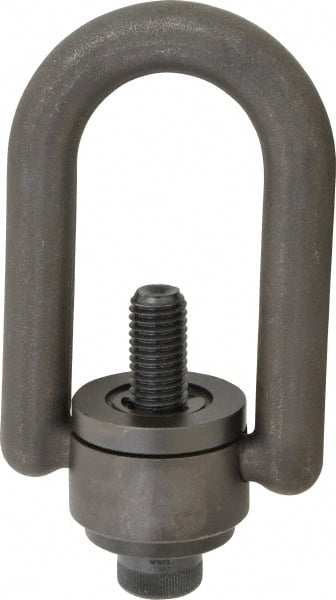 American Drill Bushing - 4,000 Lbs. Load Capacity, 3-1/2 Inch Wide x 6.87 Inch High x 4 Inch Opening, Extra Duty Center Pull Hoist Ring - Exact Industrial Supply