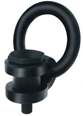 American Drill Bushing - 400 kg. Load Limit, Side Pull Hoist Ring - M8x1.25 Thread Size, 51 mm Diameter Ring - A1 Tooling