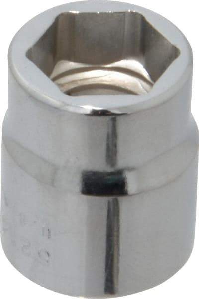 Proto - 7/16", 3/8" Drive, Standard Hand Socket - 6 Points, 7/8" OAL, Chrome Finish - A1 Tooling