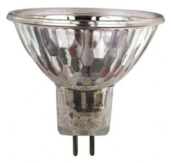 Philips - 50 Watt Halogen Commercial/Industrial 2 Pin Lamp - 3,100°K Color Temp, 850 Lumens, 12 Volts, Dimmable, MR16, 3,000 hr Avg Life - A1 Tooling