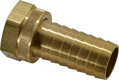 Dixon Valve & Coupling - 1 NH Garden Hose Fitting - Brass, Long Shank Female Swivel Connector - A1 Tooling