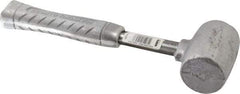 American Hammer - 6 Lb Head 2" Face Lead Alloy Nonmarring Lead Hammer - 12" OAL, Aluminum Handle - A1 Tooling