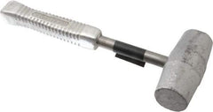 American Hammer - 7 Lb Head 2" Face Lead Alloy Nonmarring Lead Hammer - 13-1/2" OAL, Aluminum Handle - A1 Tooling