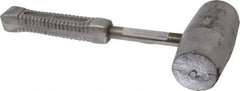 American Hammer - 10 Lb Head 2-1/2" Face Lead Alloy Nonmarring Lead Hammer - 13-1/2" OAL, Aluminum Handle - A1 Tooling