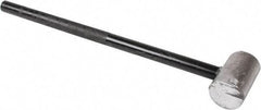 American Hammer - 18 Lb Head 3-1/2" Face Lead Alloy Nonmarring Lead Hammer - 29" OAL, Aluminum Handle - A1 Tooling