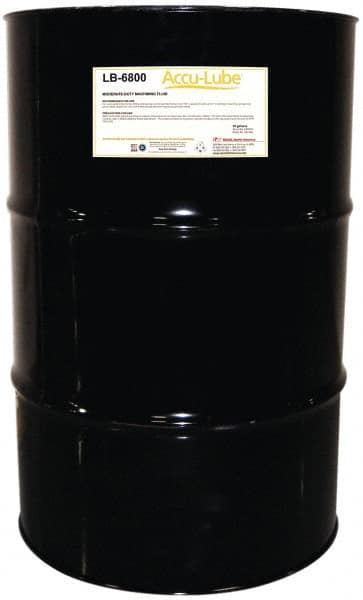 Accu-Lube - Accu-Lube LB-6800, 55 Gal Drum Cutting & Sawing Fluid - Natural Ingredients, For Cutting, Grinding - A1 Tooling