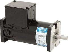 Leeson - 1/6 Max hp, 1,750 Max RPM, DC Electric AC DC Motor - 115 V Input, 31GS Frame, Square Flange Mount, TENV Enclosure - A1 Tooling