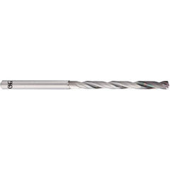 OSG - 5.9mm 140° Spiral Flute Solid Carbide Taper Length Drill Bit - A1 Tooling