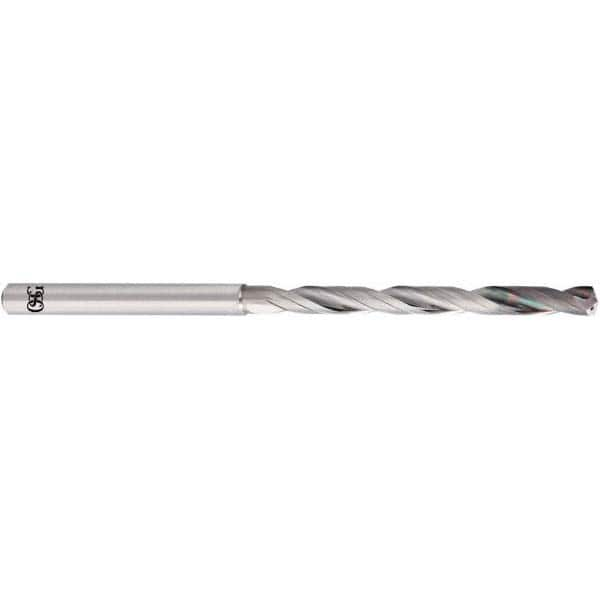 OSG - 5.6mm 140° Spiral Flute Solid Carbide Taper Length Drill Bit - A1 Tooling