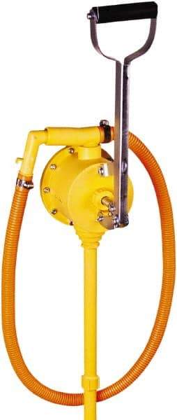 lumax - Corrosive Lubrication 0.10 Gal/Turn Flow Polypropylene Lever Hand Pump - For 15 to 55 Gal Container - A1 Tooling