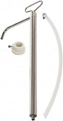 lumax - Water-Based Lubrication 0.06 Gal/Turn Flow Stainless Steel Lever Hand Pump - For 5 Gal Container - A1 Tooling