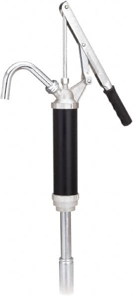 lumax - Oil Lubrication 0.10 Gal/Turn Flow Aluminum & Steel Lever Hand Pump - For 15 to 55 Gal Container - A1 Tooling