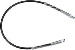 lumax - 30" Long, 7,500 psi Operating Pressure, Thermoplastic Grease Gun Hose - NPT, 20,000 psi Burst Pressure - A1 Tooling