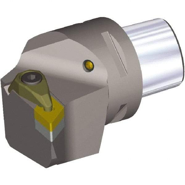 Kennametal - Left Hand Cut, Size PSC63, DN.. 1506.. & DN.. 442 Insert Compatiblity, External Modular Turning & Profiling Cutting Unit Head - 45mm Ctr to Cutting Edge, 65mm Head Length, Through Coolant, Series PSC - A1 Tooling