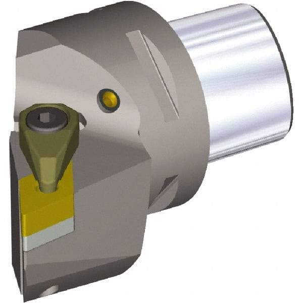 Kennametal - Right Hand Cut, Size PSC50, DN.. 1506.. & DN.. 442 Insert Compatiblity, External Modular Turning & Profiling Cutting Unit Head - 35mm Ctr to Cutting Edge, 60mm Head Length, Through Coolant, Series PSC - A1 Tooling