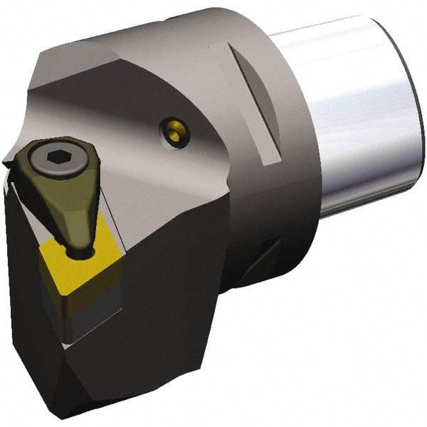 Kennametal - Right Hand Cut, Size PSC50, DN.. 1506.. & DN.. 442 Insert Compatiblity, External Modular Turning & Profiling Cutting Unit Head - 35mm Ctr to Cutting Edge, 60mm Head Length, Through Coolant, Series PSC - A1 Tooling