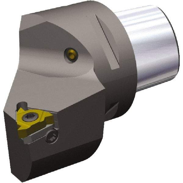 Kennametal - Insert Style LT16ER, 60mm Head Length, Right Hand Cut, External Modular Threading Cutting Unit Head - System Size PSC50, 35mm Center to Cutting Edge, Series PSC - A1 Tooling