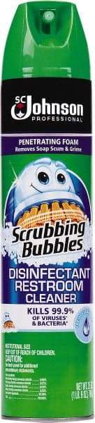 Scrubbing Bubbles - 25 oz Aerosol Can Liquid Bathroom Cleaner - Fresh Scent, Disinfectant, Bathroom Surfaces - A1 Tooling