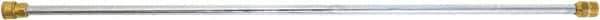 Simpson - 3,400 Max psi Fixed Pressure Washer Lance - 31" Long, Metal, Metric, Female & Male - A1 Tooling