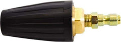 Simpson - 4,500 psi Fixed, Metal, Turbo Pressure Washer Nozzle - 0.052" Orificie Diam, 1/4" Thread, Male, Black - A1 Tooling