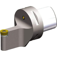 Kennametal - Neutral Cut, Size PSC63, RC.. 1204M0 Insert Compatiblity, External Modular Turning & Profiling Cutting Unit Head - 6mm Ctr to Cutting Edge, 65mm Head Length, Through Coolant, Series PSC - A1 Tooling