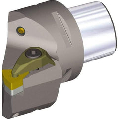 Kennametal - Right Hand Cut, Size PSC63, WN.. 0804.. & WN.. 432 Insert Compatiblity, Internal Modular Turning & Profiling Cutting Unit Head - 45mm Ctr to Cutting Edge, 65mm Head Length, Through Coolant, Series PSC - A1 Tooling