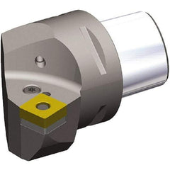 Kennametal - Right Hand Cut, Size PSC63, SN.. 190612 & SN.. 643 Insert Compatiblity, Internal Modular Turning & Profiling Cutting Unit Head - 45mm Ctr to Cutting Edge, 65mm Head Length, Through Coolant, Series PSC - A1 Tooling