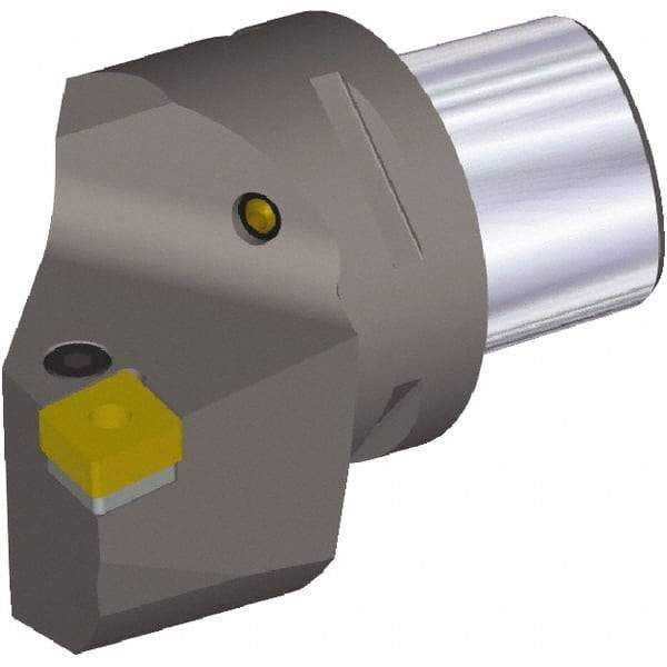 Kennametal - Left Hand Cut, Size PSC63, CN... 190612 & CN..643 Insert Compatiblity, Internal Modular Turning & Profiling Cutting Unit Head - 45mm Ctr to Cutting Edge, 65mm Head Length, Through Coolant, Series PSC - A1 Tooling