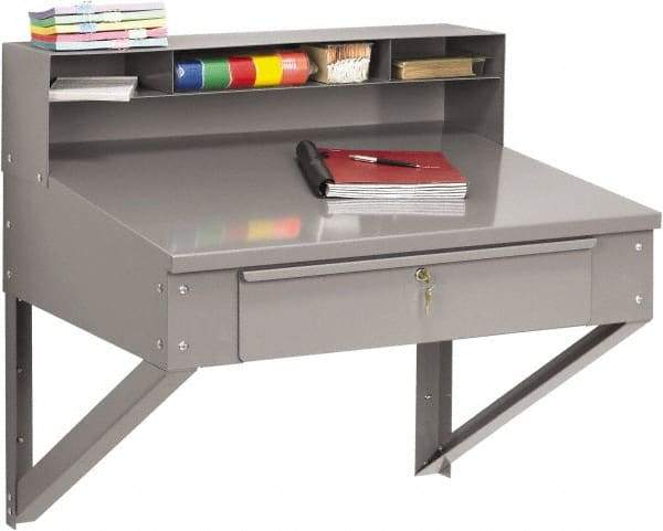 Tennsco - Stationary Shop Desks Type: Foreman's Desk Width (Inch): 34-1/2 - A1 Tooling