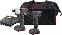 Ingersoll-Rand - 12 Volt Cordless Tool Combination Kit - Includes 1/4" Hex Compact Impact Driver, Lithium-Ion Battery Included - A1 Tooling