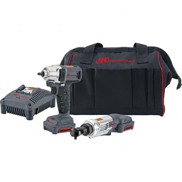 Ingersoll-Rand - 12 Volt Cordless Tool Combination Kit - Includes 1/4" Impact Driver, Lithium-Ion Battery Included - A1 Tooling