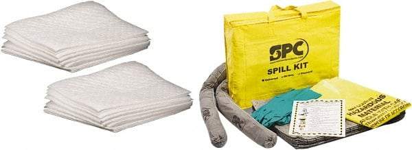 Brady SPC Sorbents - 36 Gal Capacity per Package, Oil Only Pad - 19" Long x 15" Wide, Polypropylene - A1 Tooling