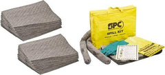 Brady SPC Sorbents - 44 Gal Capacity per Package, Universal Pad - 19" Long x 15" Wide, Polypropylene - A1 Tooling