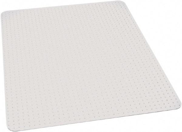 Ability One - 60" Long x 60" Wide, Chair Mat - Rectangular, Beveled Edge Style - A1 Tooling