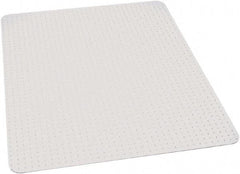 Ability One - 60" Long x 46" Wide, Chair Mat - Rectangular, Beveled Edge Style - A1 Tooling