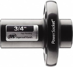 Ingersoll-Rand - 1/2" Drive 3/4" Standard Magnetic Nonsparking Universal Impact Socket - 6 Points, 3-1/10" OAL - A1 Tooling