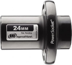 Ingersoll-Rand - 1/2" Drive 24mm Standard Magnetic Nonsparking Universal Impact Socket - 6 Points, 3-1/10" OAL - A1 Tooling