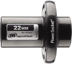 Ingersoll-Rand - 1/2" Drive 22mm Standard Magnetic Nonsparking Universal Impact Socket - 6 Points, 3-1/10" OAL - A1 Tooling