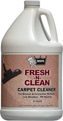 Werth Sanitary Supply - 1 Gal Plastic Bottle Carpet Cleaner - Fresh Scent, Use on Carpet Cleaning - A1 Tooling