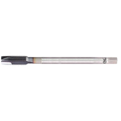 Spiral Point Tap: 5/16-24, Metric, 3 Flutes, Plug, 2B, Powdered Metal, TiCN Finish 20.4 mm Thread Length, 150 mm OAL, Right Hand, H4 Series 16535